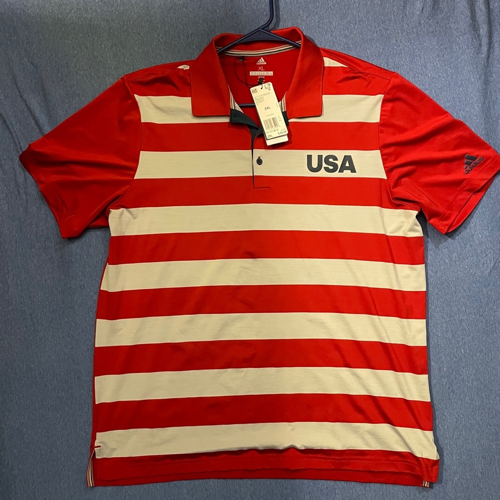 Adidas USA Golf Shirt